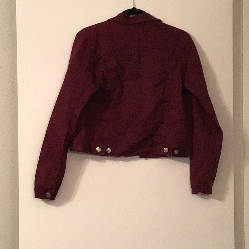 Red Denim Jacket - Picture 5 of 5